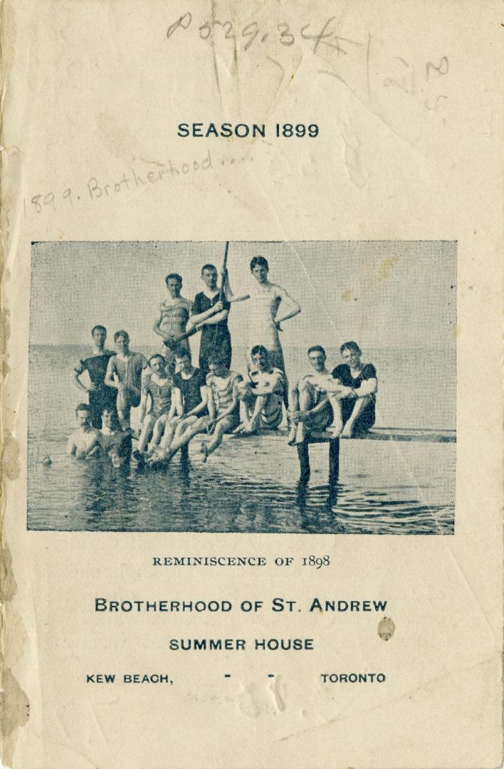 Brotherhood of St. Andrew summer house Kew Beach, Toronto