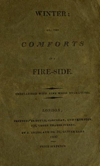 Winter, or, The comforts of a fire-side