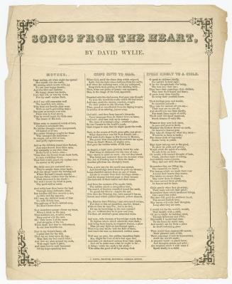 Songs from the heart by David Wylie
