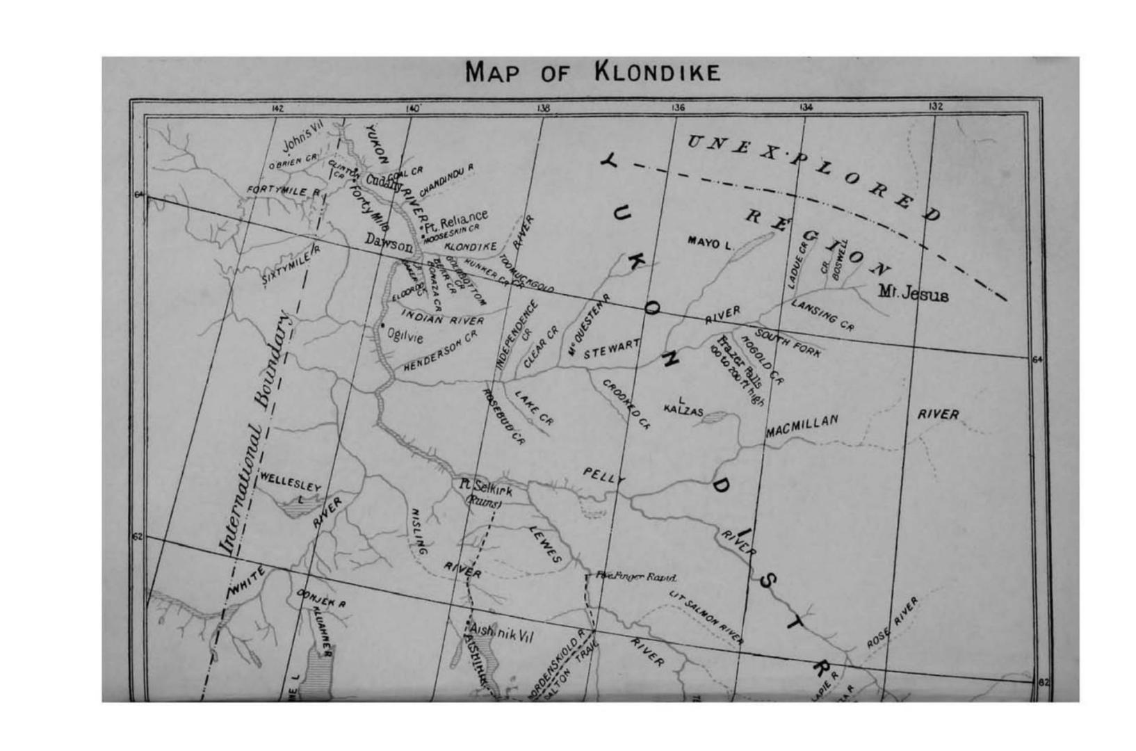 Report on the goldfields of the Klondike