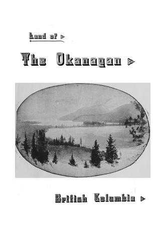 Land of the Okanagan : British Columbia