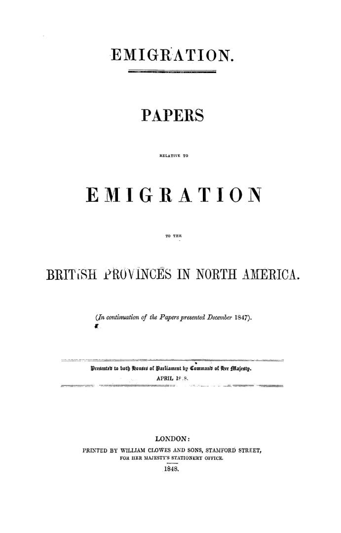 Emigration