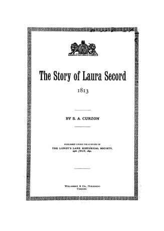 The story of Laura Secord, 1813