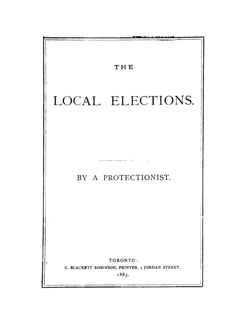 The local elections
