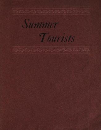 Summer tourists: a manual for the New Brunswick farmer