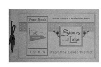 Stoney Lake 1906 yearbook