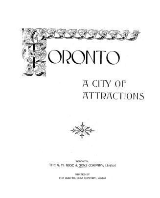 Toronto, a city of attractions