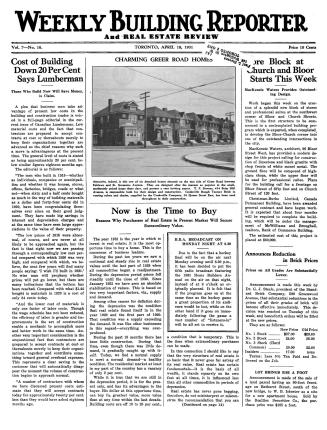 Weekly building reporter and real estate review, 1931-04-18