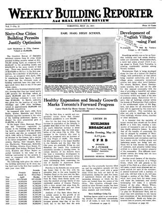 Weekly building reporter and real estate review, 1931-05-23