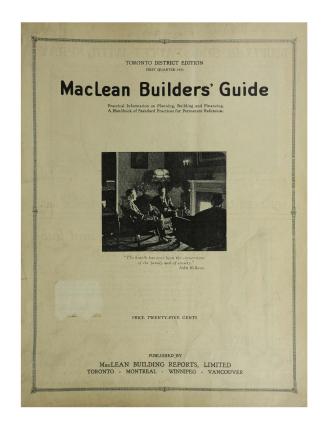 MacLean builders' guide, 1925-q1