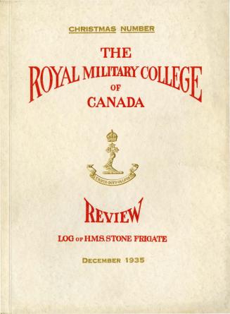 Royal Military College of Canada Review, 1935-Dec