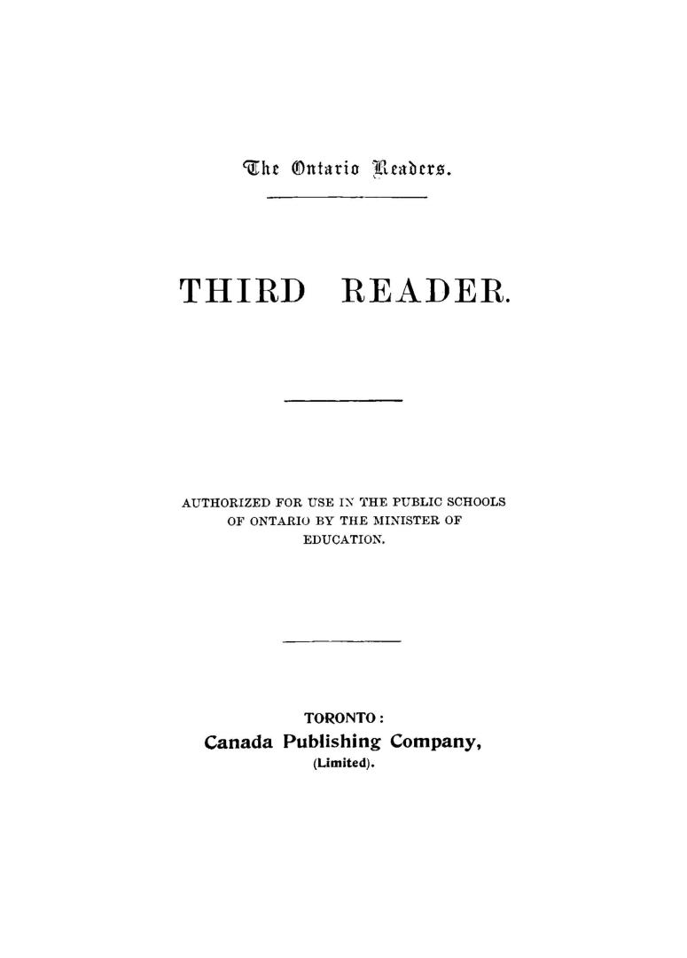 Third reader
