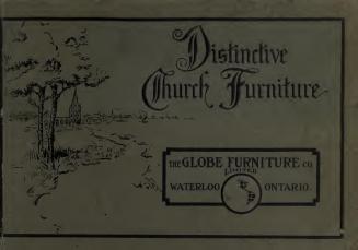 Distinctive church furniture