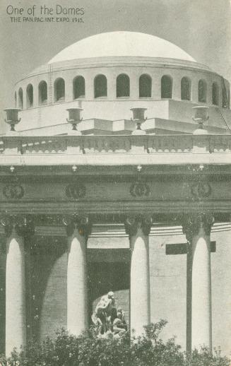 One of the domes, Panama Pacific International Exposition San Francisco 1915