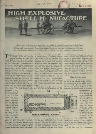 Canadian machinery and manufacturing news, July-December 1915