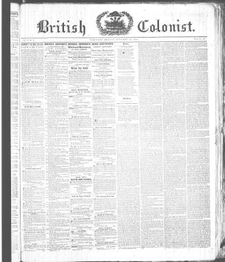 British Colonist (January 23, 1846)