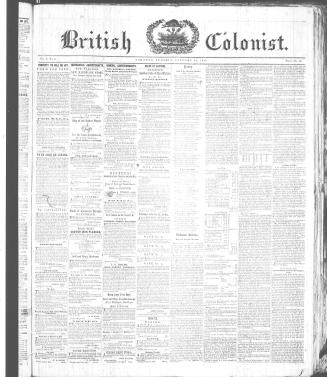 British Colonist (January 13, 1846)
