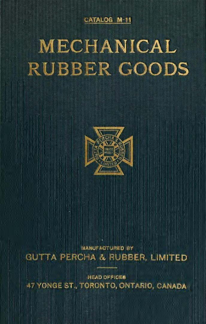 Mechanical rubber goods