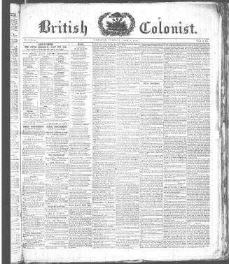 British Colonist June 02, (1846)