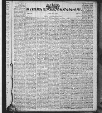 British Colonist (February 5, 1840)