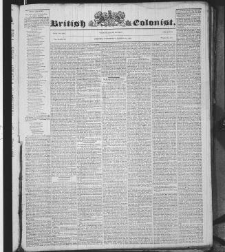 British Colonist (March 25, 1840)