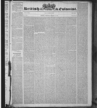 British Colonist (February 12, 1840)