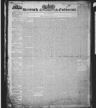 British Colonist (January 15, 1840)