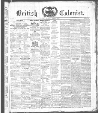 British Colonist June 23, (1846)