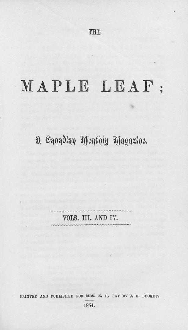 The Maple leaf
