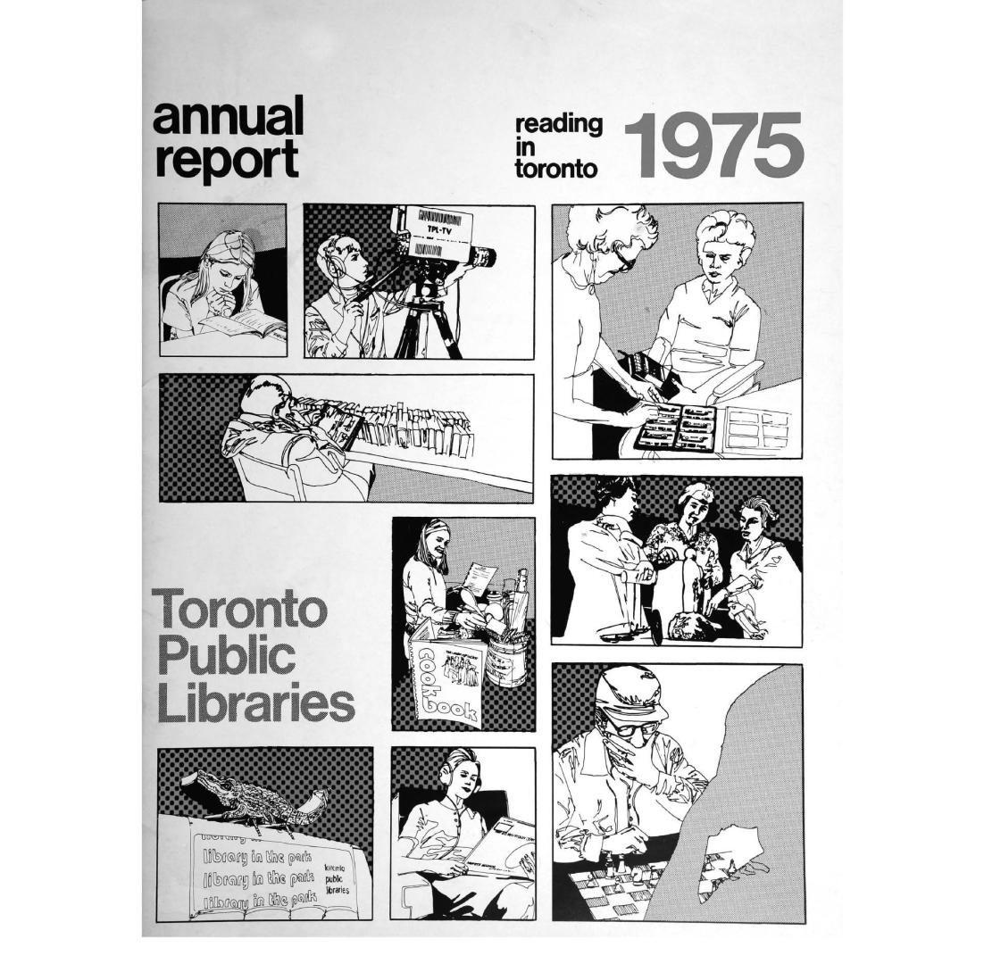 Toronto Public Library Board. Annual report 1975