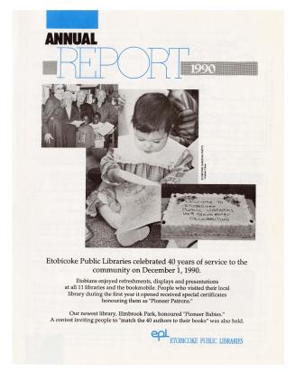 Etobicoke Public Library. Annual Report 1990
