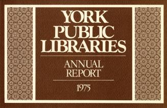 York Public Library (Ont.). Annual report 1975