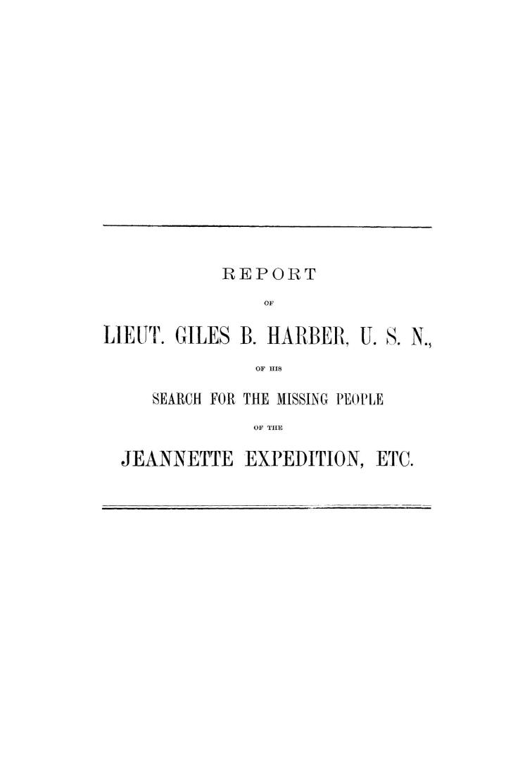 Letter from the Secretary of the Navy