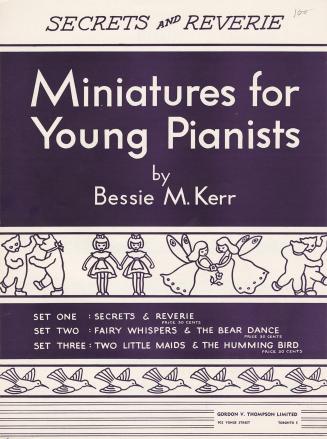 Miniatures for young pianists. Set one. Secrets, and Reverie