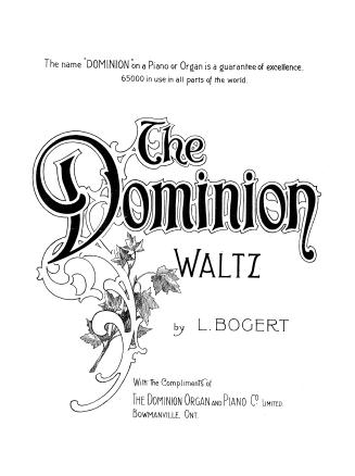 Cover features: title and composition information in decorative script, with embellishments and ...