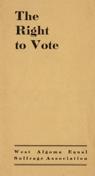The right to vote