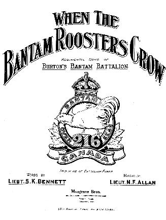 Cover features: title and composition information; reproduction of the Battalion crest central  ...