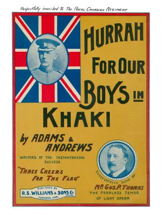 Cover features: title and composition information, with Royal Union Flag and inset facsimile ph ...
