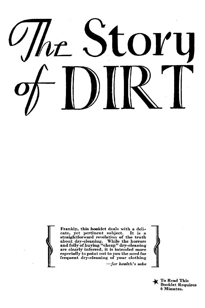 The story of dirt
