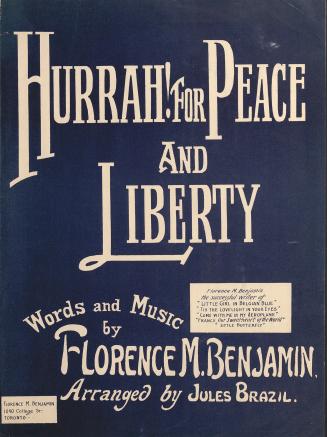 Cover features: title and composition information (white on navy blue ground).