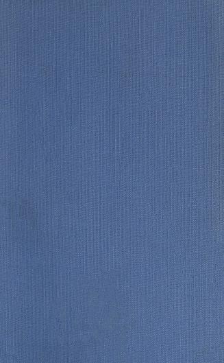 Blue cloth cover, unadorned.
