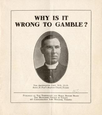 Why is it wrong to gamble?