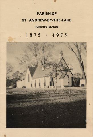 Booklet with photo of the church on front cover. 