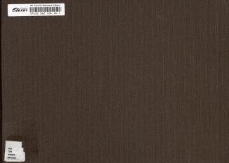 Brown cover on book. 