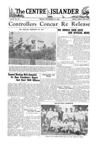 The Centre Islander community newspaper