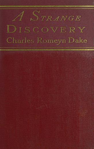 Book cover: Red with gold stamped title. 