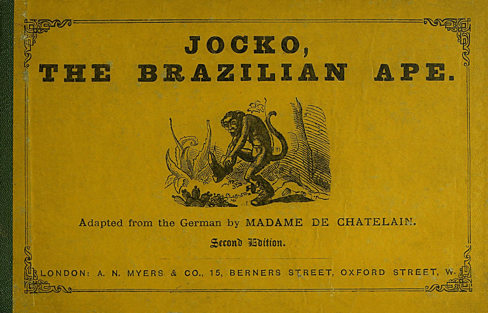 Jocko, the Brazilian ape